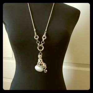 Necklace with Tiger on Moonstone